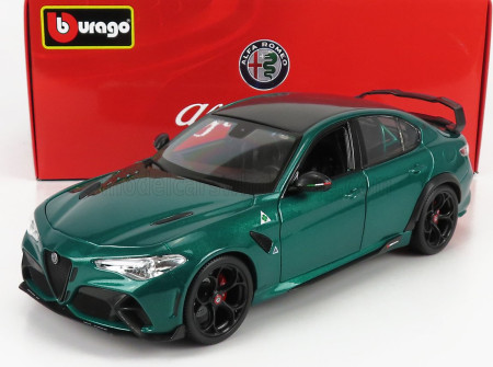 Alfa Romeo Giulia GTAm Verde Metallizzato 2020 Burago 1:18 Nuovo 1/18